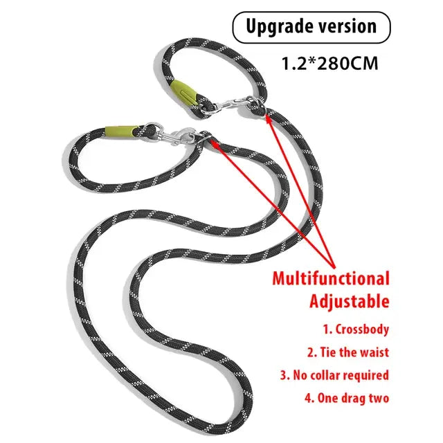 Reflective Nylon Leashes For Pet