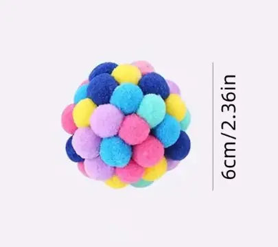 Cat Plush Ball Toy